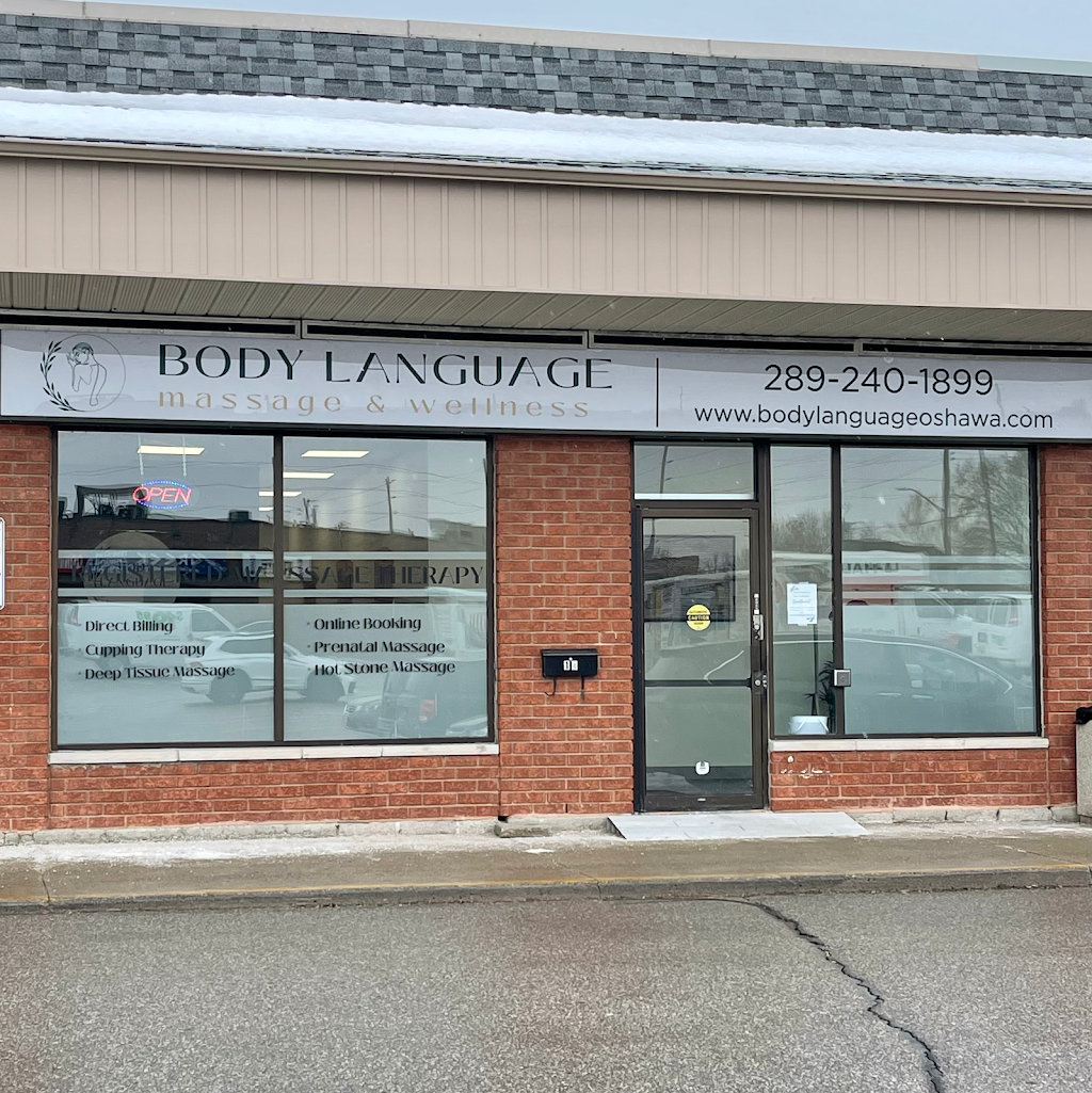 Body Language Massage and Wellness | 850 King St W #14, Oshawa, ON L1J 2L5, Canada | Phone: (289) 806-5097