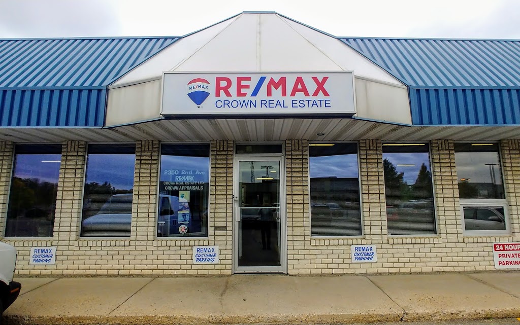 RE/MAX Crown Real Estate-Curtus Collins | 2350 2nd Ave, Regina, SK S4R 1A6, Canada | Phone: (306) 535-1900