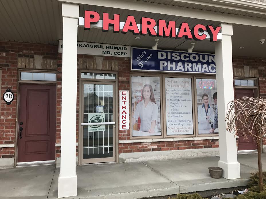 9th Line Discount Pharmacy | 6884 14th Ave Unit 1C, Markham, ON L6B 1A8, Canada | Phone: (905) 201-9393