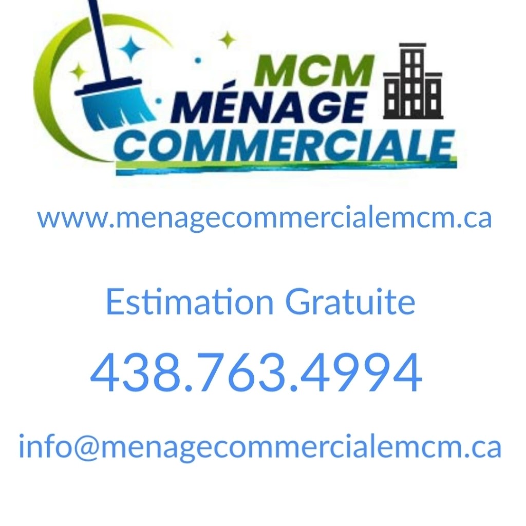 MENAGE COMMERCIALE MCM | 3450 Rue Windsor, Saint-Hubert, QC J4T 3M2, Canada | Phone: (438) 763-4994