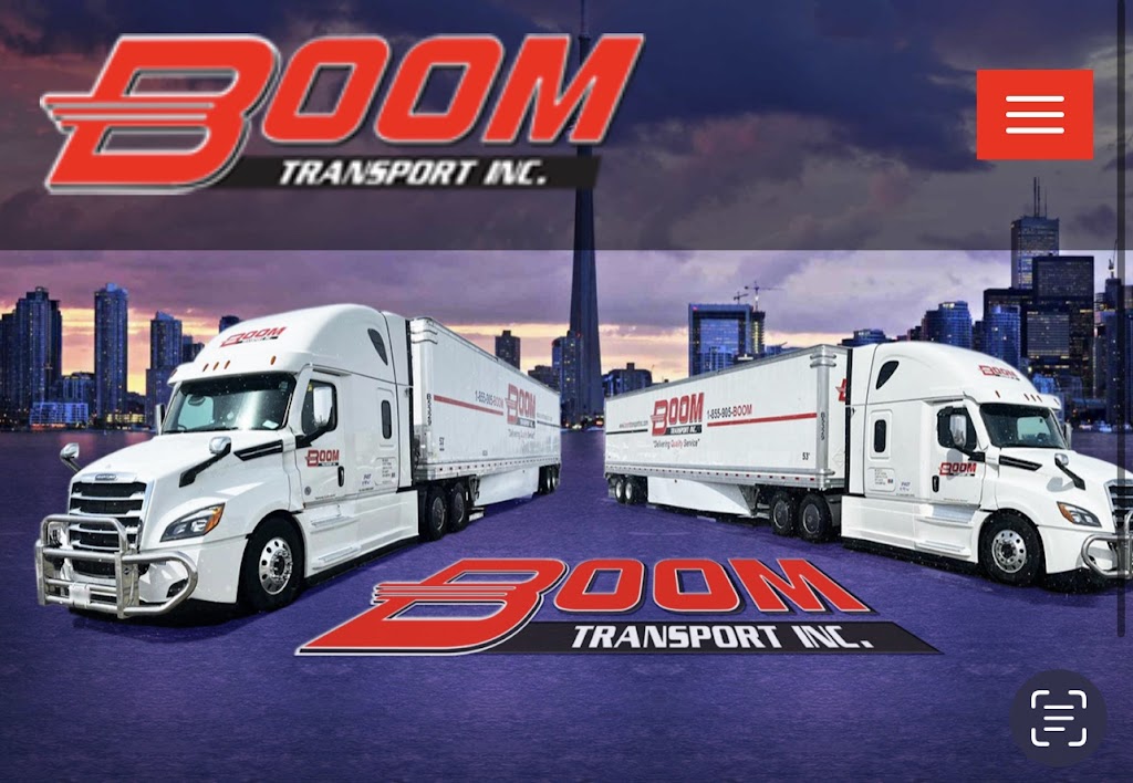 Boom Transport Inc | 50 Lacoste Blvd #112, Brampton, ON L6P 3Z8, Canada | Phone: (289) 799-9271