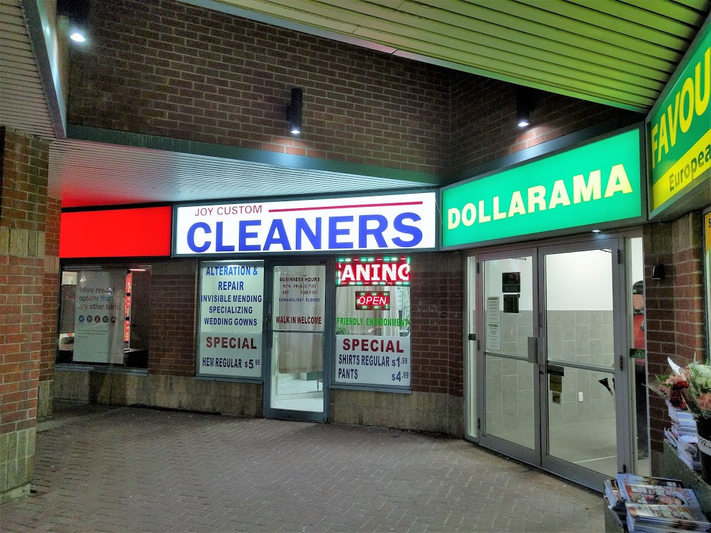 Joy Custom Cleaners | 800 Steeles Ave W, Thornhill, ON L4J 7L2, Canada | Phone: (905) 738-9892