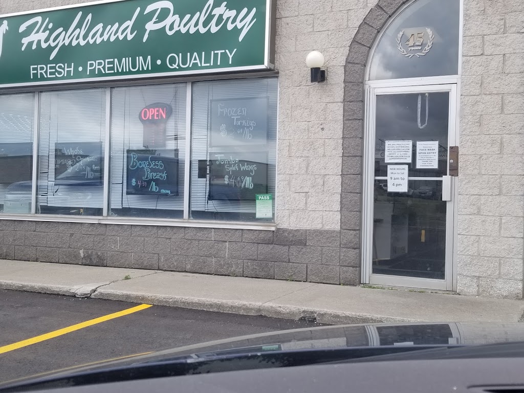 Highland Poultry Fine Foods Ltd | 225 Nebo Rd, Hamilton, ON L8W 2E1, Canada | Phone: (905) 318-7077