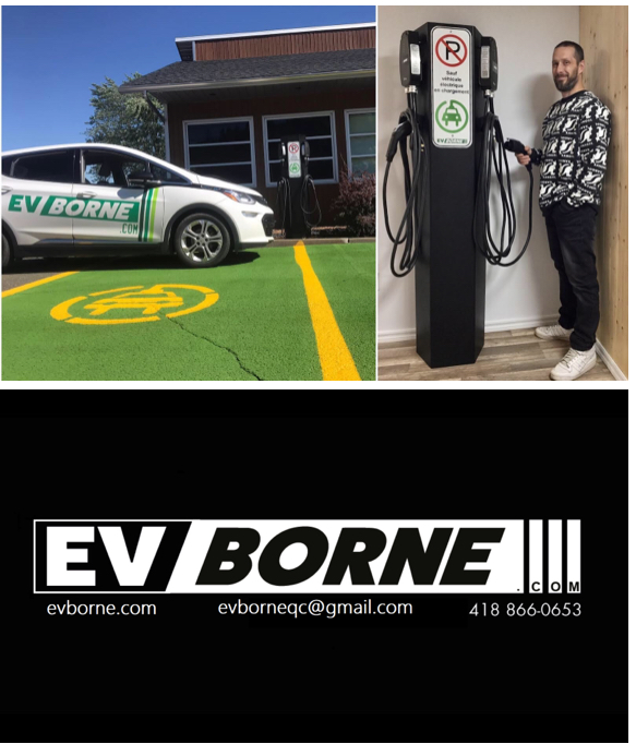 EV Borne inc. | 270 Rue Lionel-Groulx, Saint-Jean-Port-Joli, QC G0R 3G0, Canada | Phone: (418) 866-0653