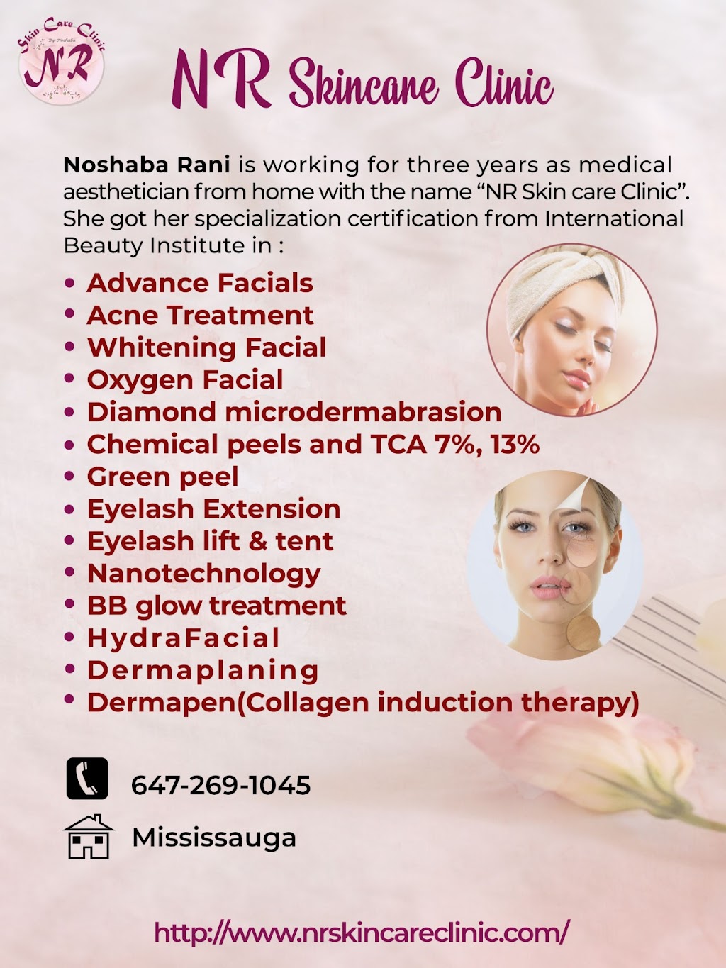 NR Laser & Spa | 7088 Justine Dr, Mississauga, ON L4T 1M3, Canada | Phone: (647) 269-1045