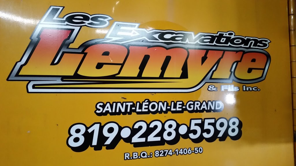 Excavations Lemyre & Fils Inc | 371 Rue Principale, Saint-Léon, QC J0K 2W0, Canada | Phone: (819) 228-5598