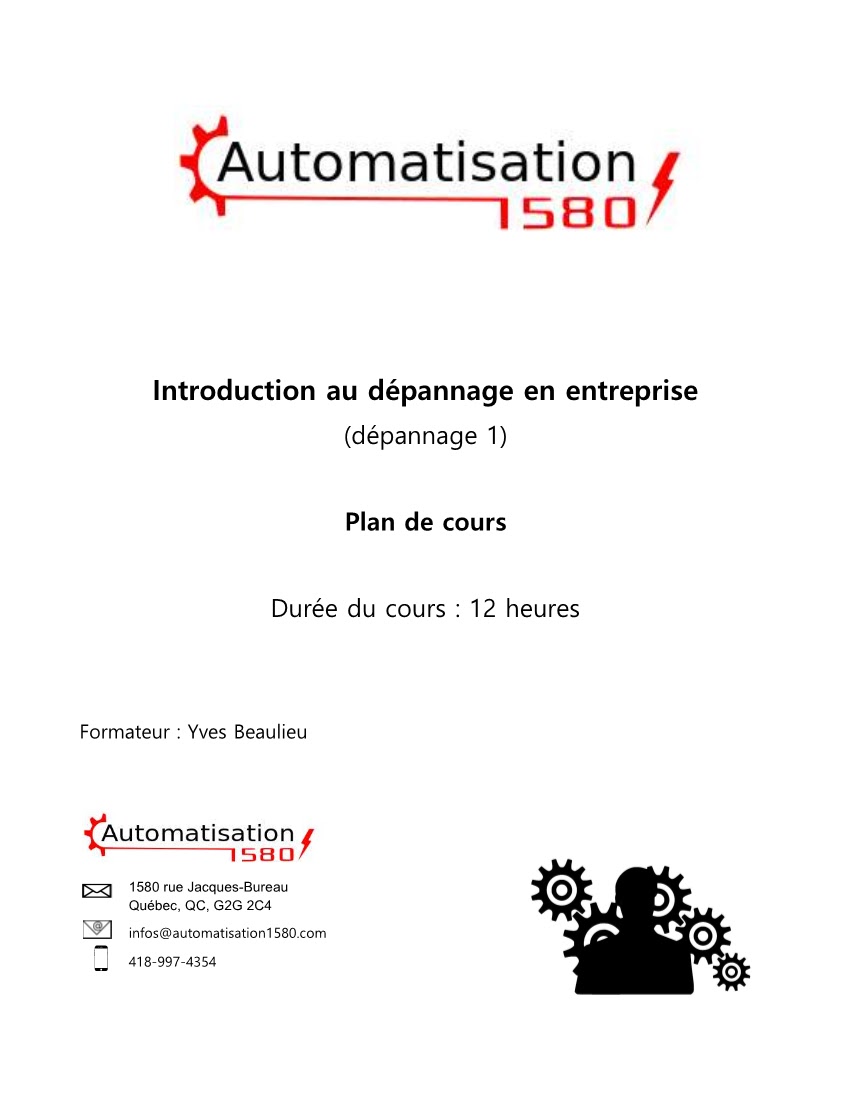 Automatisation 1580 | 1580 Rue Jacques Bureau, Québec, QC G2G 2C4, Canada | Phone: (418) 997-4354