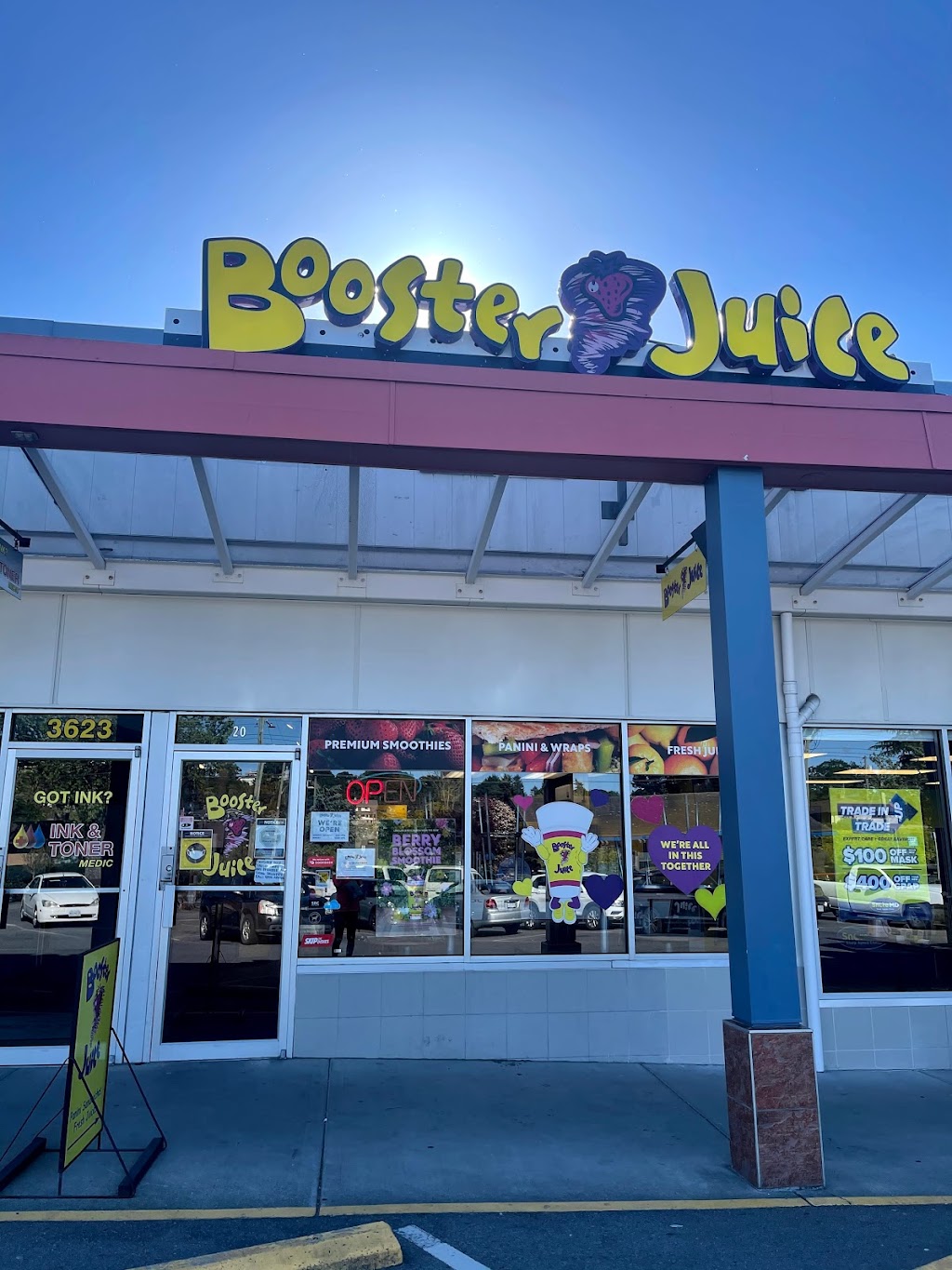 Booster Juice | 3601-3669 Shelbourne St Unit #20, Victoria, BC V8P 4H1, Canada | Phone: (250) 477-4314