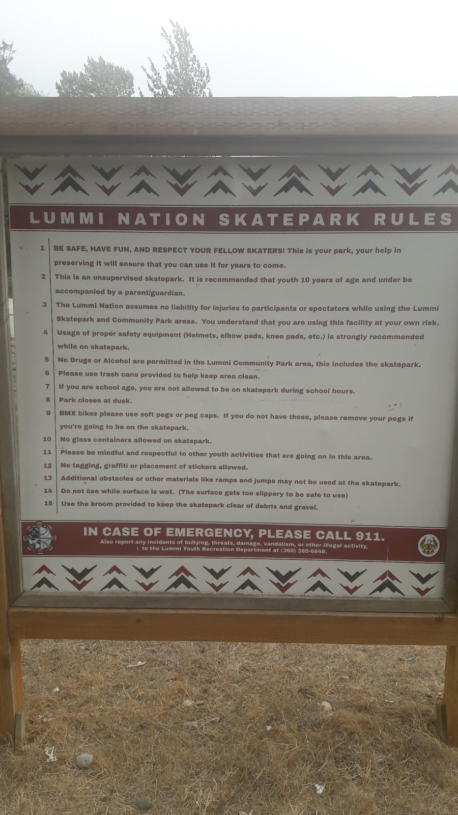 Lummi Skatepark | 2520 Kwina Rd, Bellingham, WA 98226, USA | Phone: (360) 398-3129