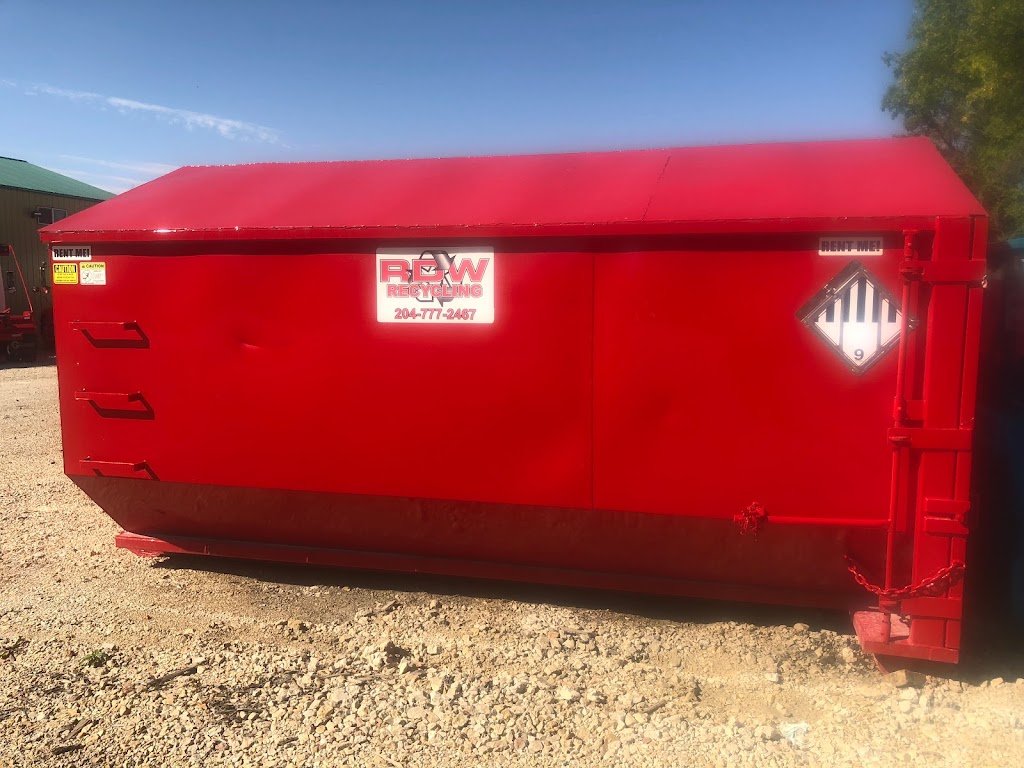 RDW Recycling - Bin Rental Winnipeg | 64078 Klimpke Rd, Rosser, MB R0H 1E0, Canada | Phone: (204) 777-2467