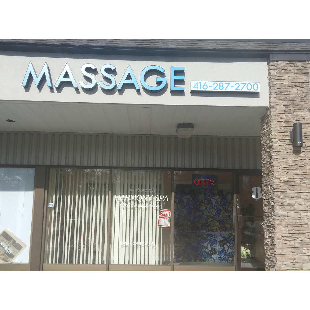 Harmony Spa | 4630 Kingston Rd #8, Scarborough, ON M1E 4Z4, Canada | Phone: (416) 287-8228