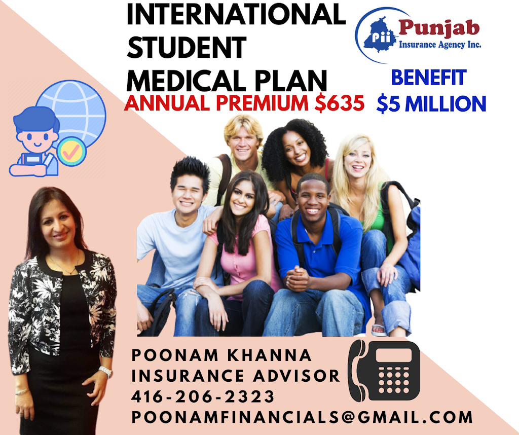 Poonam Khanna Insurance Advisor | 10 Wicklow Rd, Brampton, ON L6X 0J7, Canada | Phone: (416) 206-2323