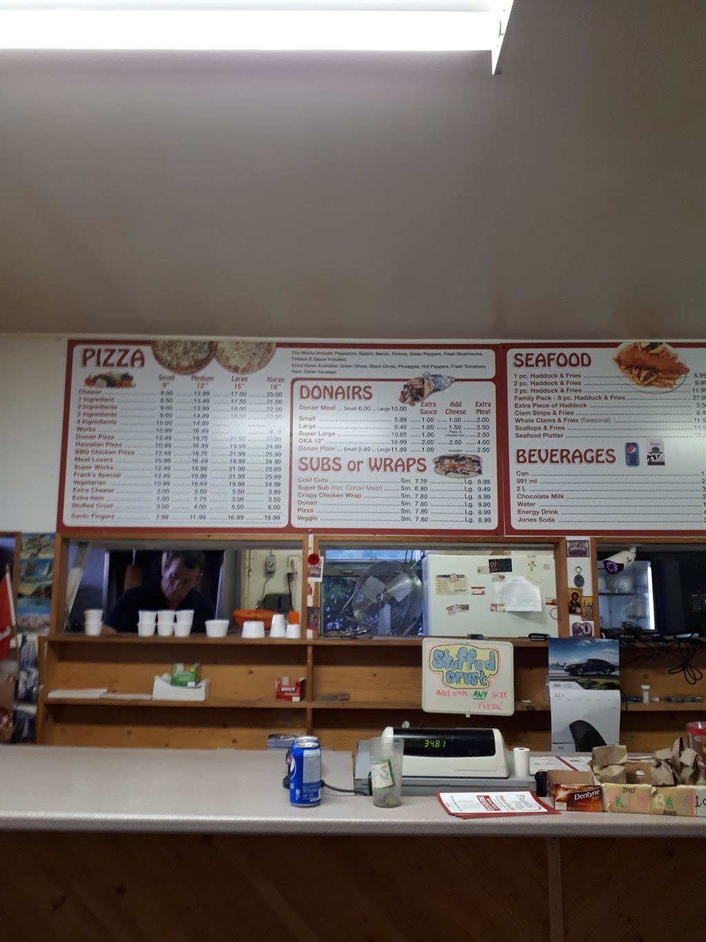 Franks Pizza | 301 George St Ext, Stewiacke, NS B0N 2J0, Canada | Phone: (902) 639-2122