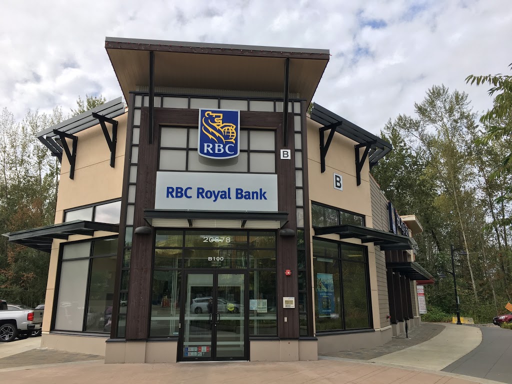 RBC Royal Bank | 20678 Willoughby Town Centre Dr, Langley Twp, BC V2Y 0L7, Canada | Phone: (604) 882-7181