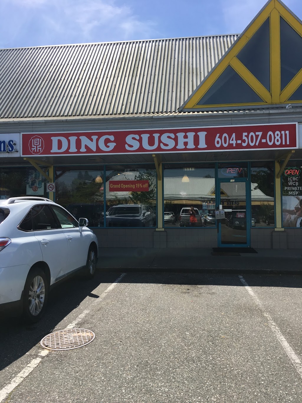 Ding Sushi Japenese Restaurant | 6351 152 St #103, Surrey, BC V3K 3S8, Canada | Phone: (604) 507-0811