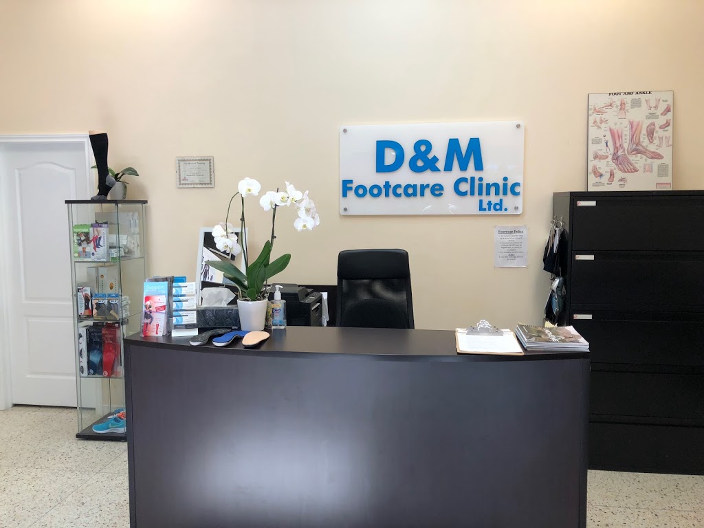 D&M Footcare Clinic | 50 Kennedy Rd S Unit 21A, Brampton, ON L6W 3E7, Canada | Phone: (905) 216-4688