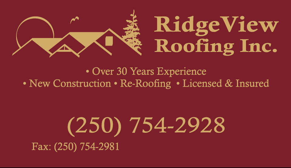 Ridgeview Roofing | 2270 Arbot Rd, Nanaimo, BC V9R 6S5, Canada | Phone: (250) 754-2928