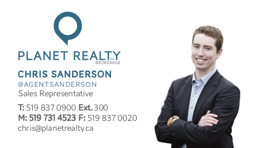 Chris Sanderson, Realtor | 281 Stone Rd E Suite 103, Guelph, ON N1G 5J5, Canada | Phone: (519) 731-4523