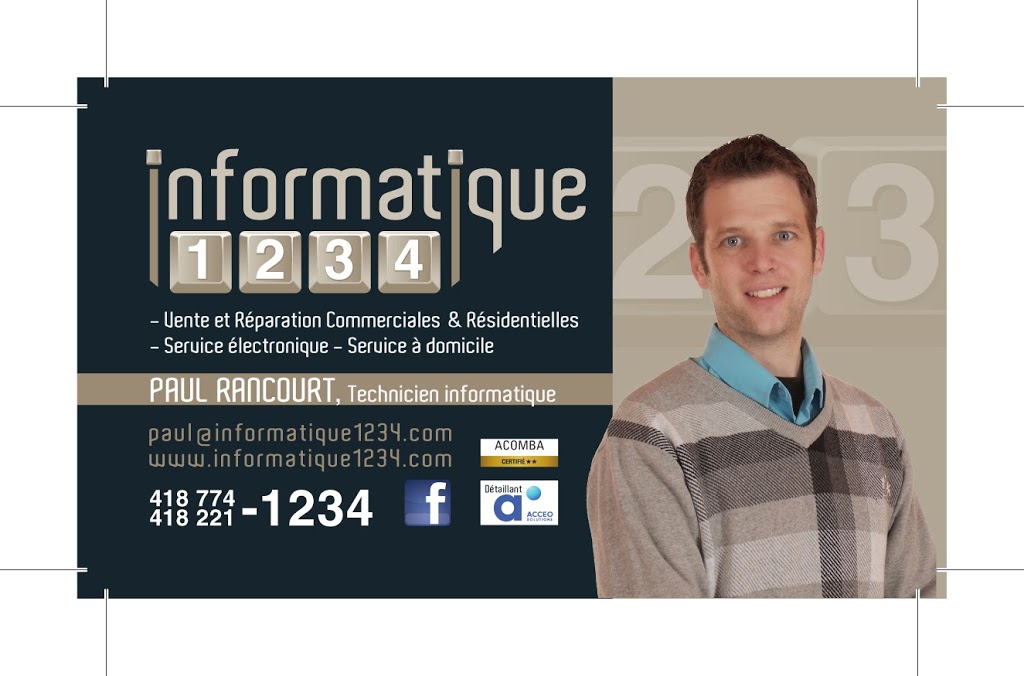 Informatique1234 | 3035 128e Rue, Saint-Georges, QC G5Y 6V7, Canada | Phone: (418) 221-1234