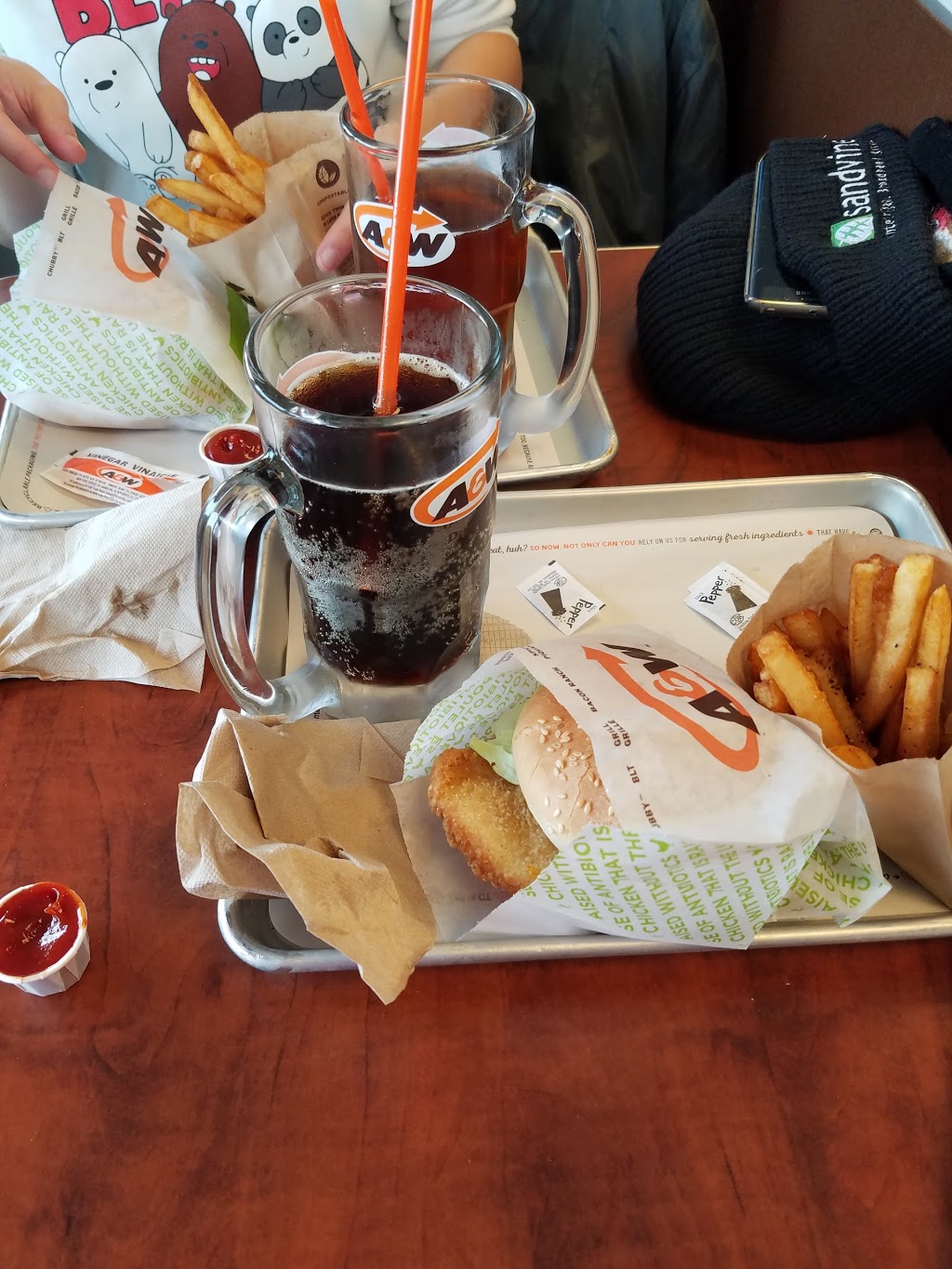 A&W Canada | 443 Highland Rd W, Kitchener, ON N2M 3C6, Canada | Phone: (519) 579-1515