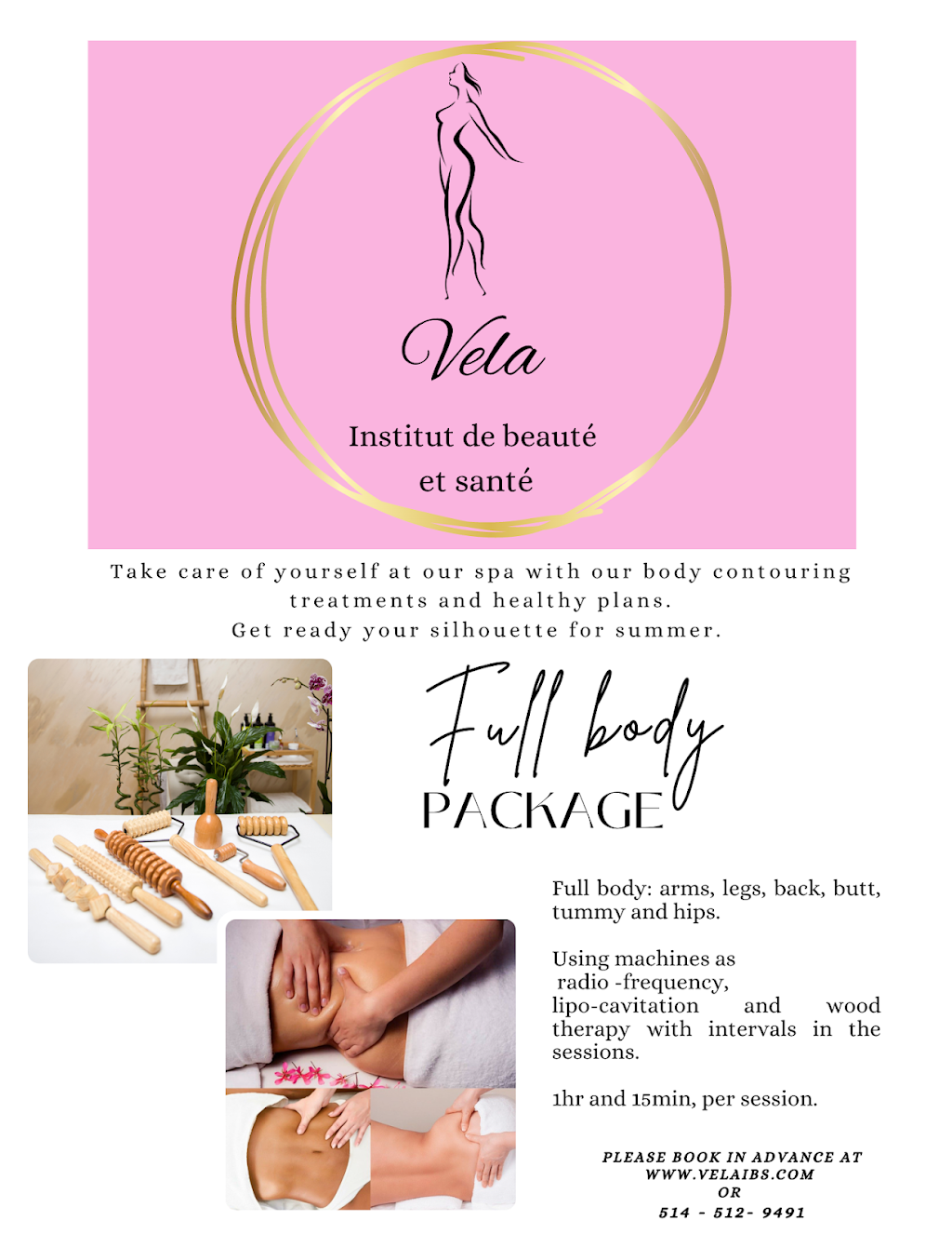 Vela Institut de beauté et santé | 1130 Bd du Curé-Labelle #219, Laval, QC H7V 2V5, Canada | Phone: (514) 512-9491