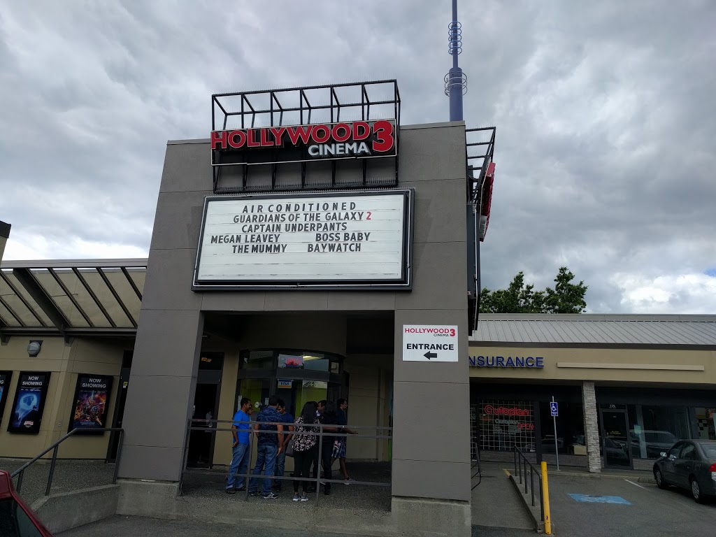 Hollywood 3 Cinemas | 7125 138 St, Surrey, BC V3W 0E1, Canada | Phone: (604) 592-4441