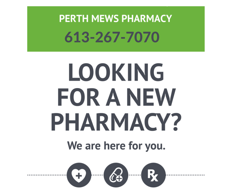 Perth Mews Pharmacy - RemedysRx | 80 Dufferin St Unit 95, Perth, ON K7H 3A7, Canada | Phone: (613) 267-7070