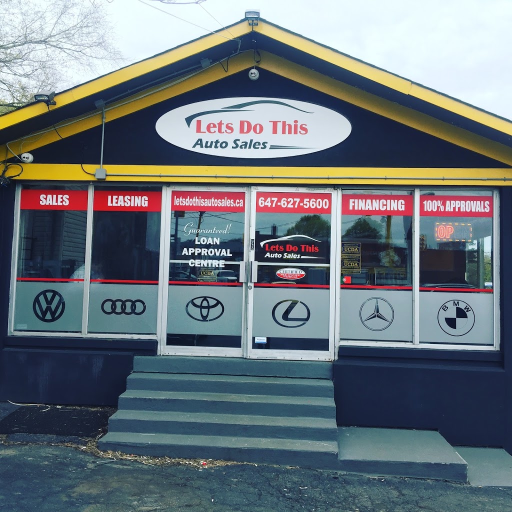 Lets do this auto sales inc. | 485 Rogers Rd, York, ON M6M 5B1, Canada | Phone: (647) 627-5600