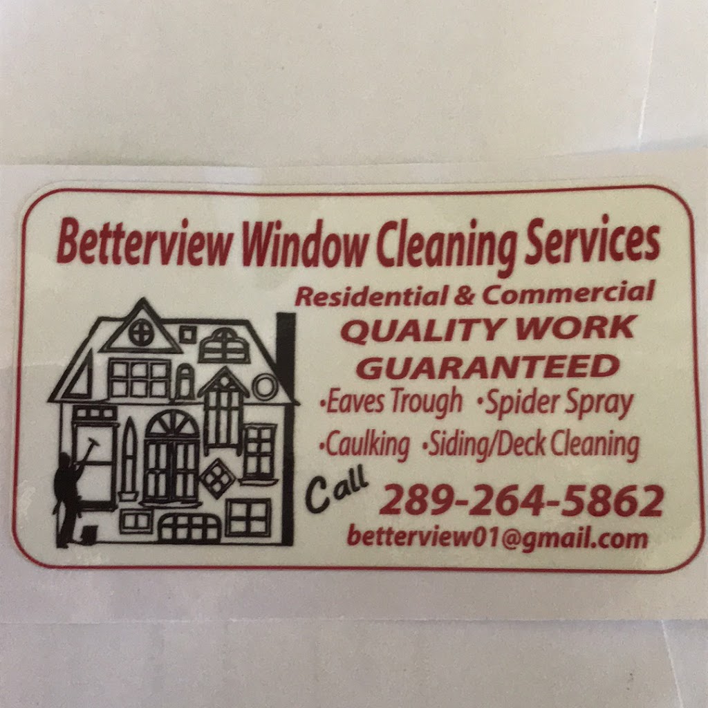 Betterview Window Cleaning | 23 Kelly Rd, Stirling, ON K0K 3E0, Canada | Phone: (289) 264-5862