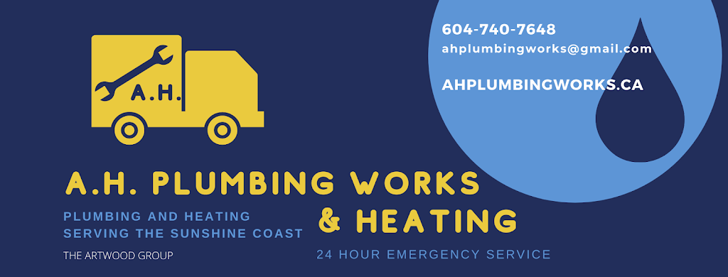 A.H.Plumbing Works & Heating | 1877 Field Rd, Sechelt, BC V0N 3A1, Canada | Phone: (604) 740-7648