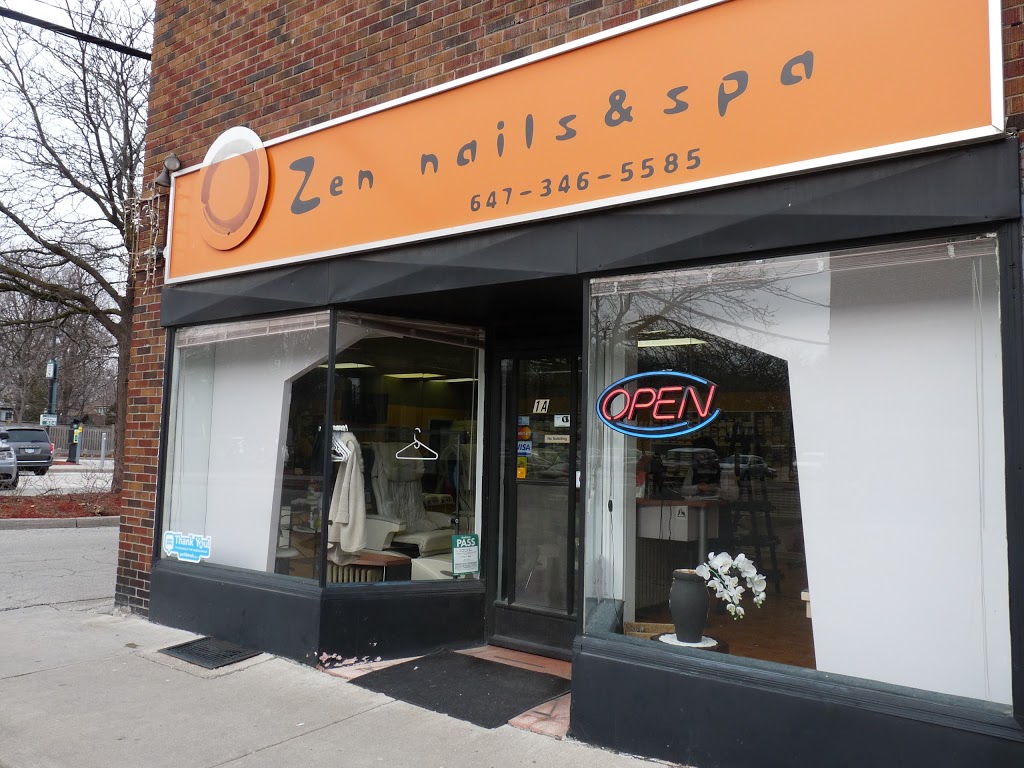 Zen Nails & Spa | 1 Willingdon Blvd, Etobicoke, ON M8X 1B9, Canada | Phone: (647) 346-5585