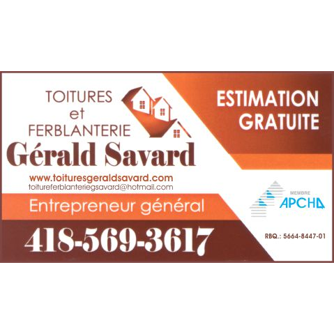 Toitures et Ferblanterie Gerald Savard | 464 Rue Anick, Québec, QC G1C 4N8, Canada | Phone: (418) 569-3617