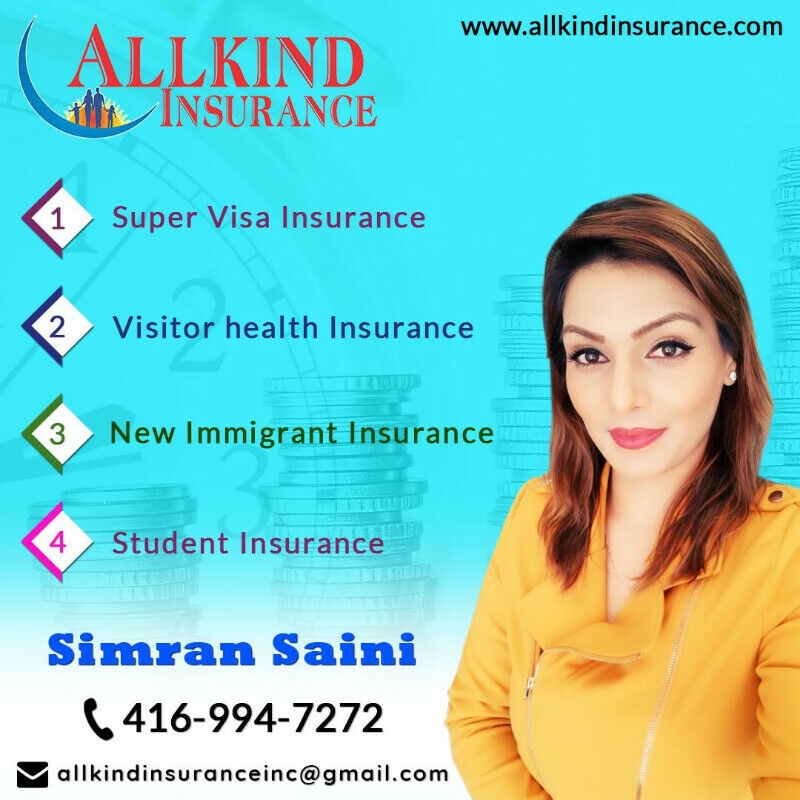 Simran Saini - Allkind Insurance | 20 Maritime Ontario Blvd, Brampton, ON L6S 0E7, Canada | Phone: (416) 994-7272