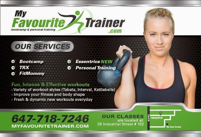 My Favourite Trainer | 28 Industrial St #102, East York, ON M4G 1Y9, Canada | Phone: (647) 718-7246
