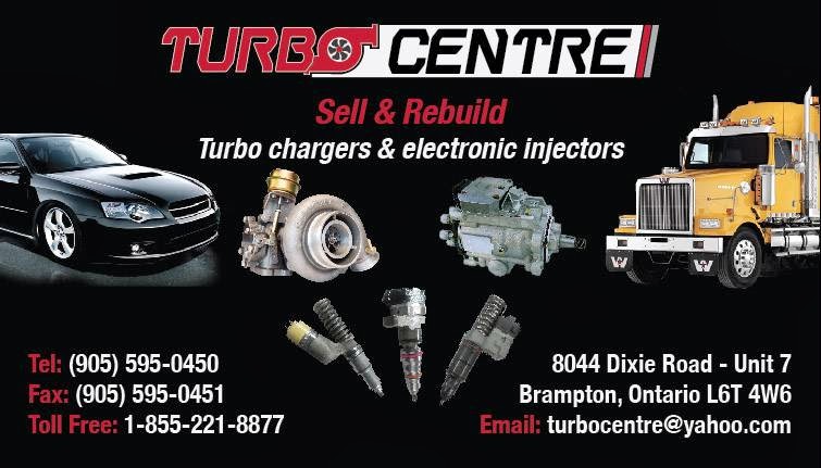 Turbo Centre Inc | 8044 Dixie Rd, Brampton, ON L6T 4W6, Canada | Phone: (855) 221-8877