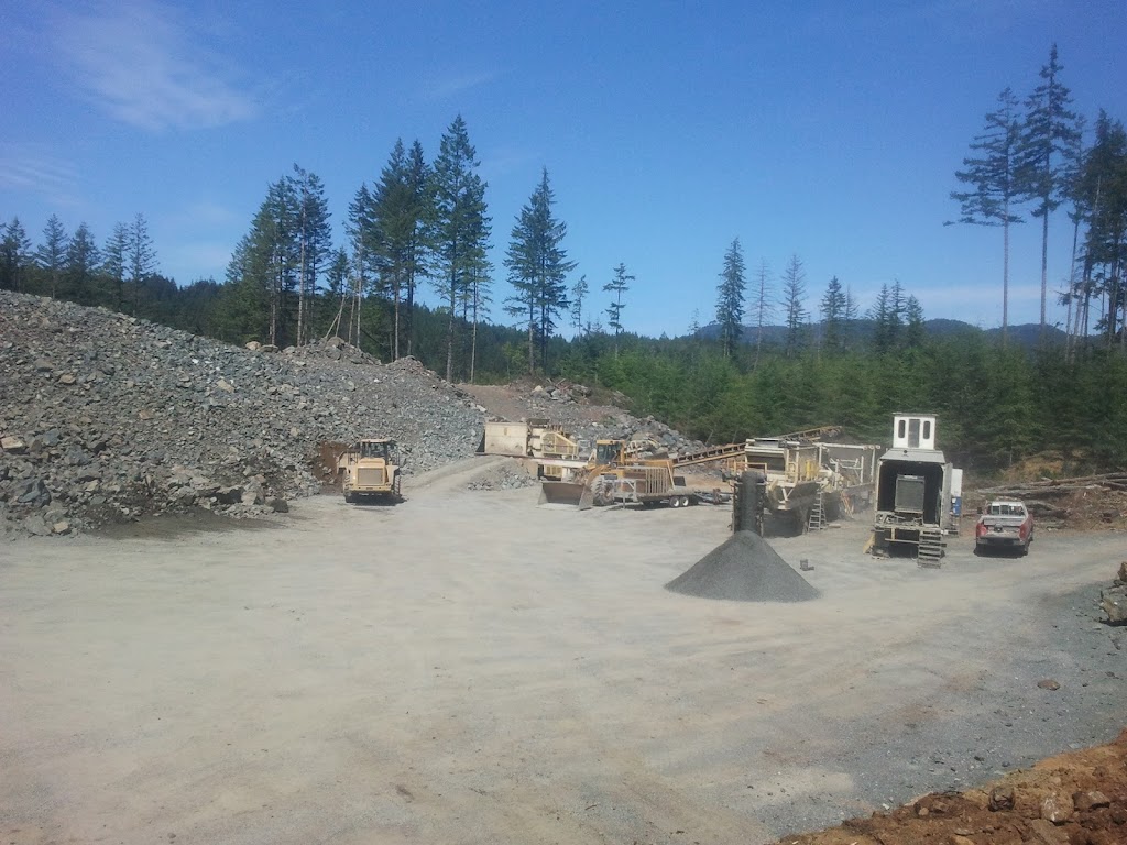 Landtec Industries Rock Quarry | Upper Gowlland Harbour Rd, Comox-Strathcona J, BC V0P 1H0, Canada | Phone: (250) 202-6115