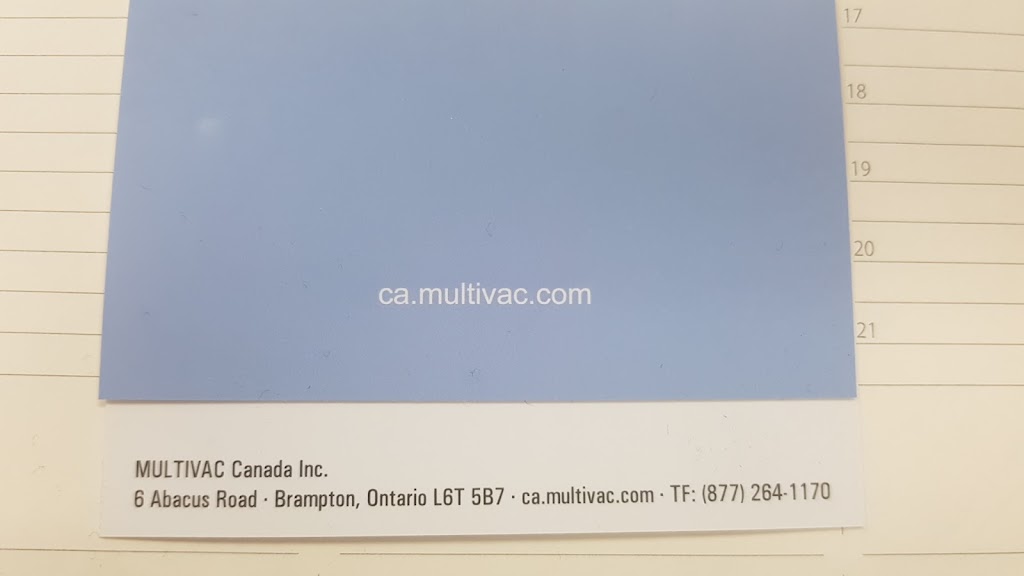 MULTIVAC Canada Inc. | 6 Abacus Rd, Brampton, ON L6T 5B7, Canada | Phone: (905) 264-1170