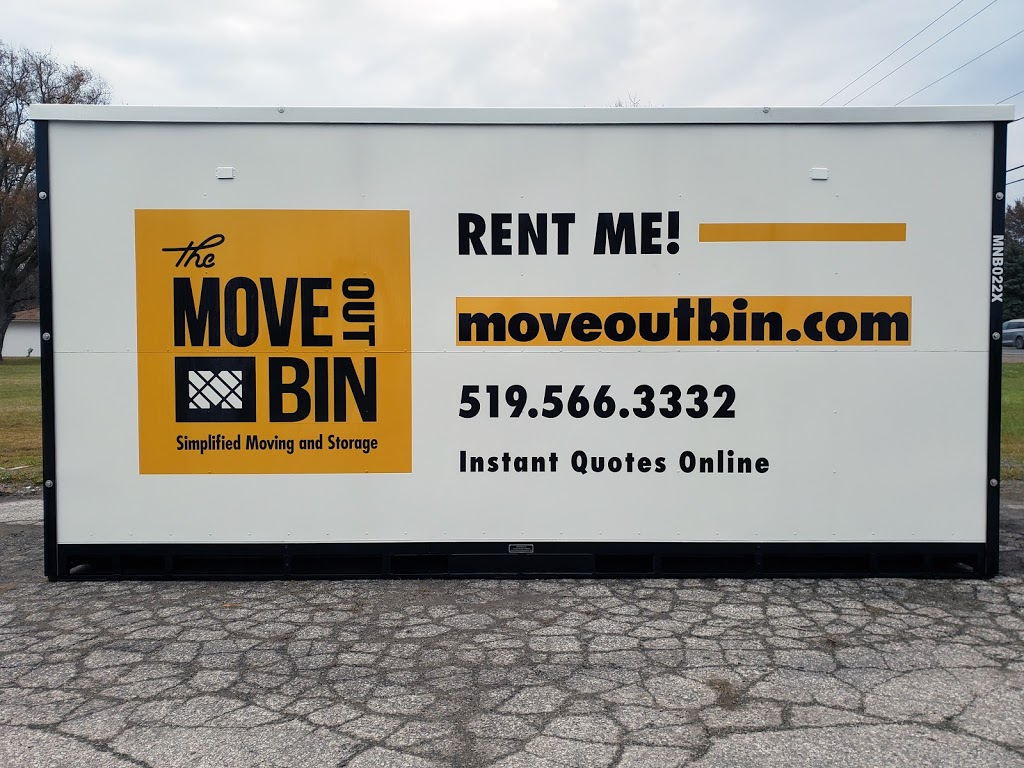 The Move Out Bin: Portable Storage Containers | 1295 Radcliffe Ave, Windsor, ON N8P 1P2, Canada | Phone: (519) 566-3332