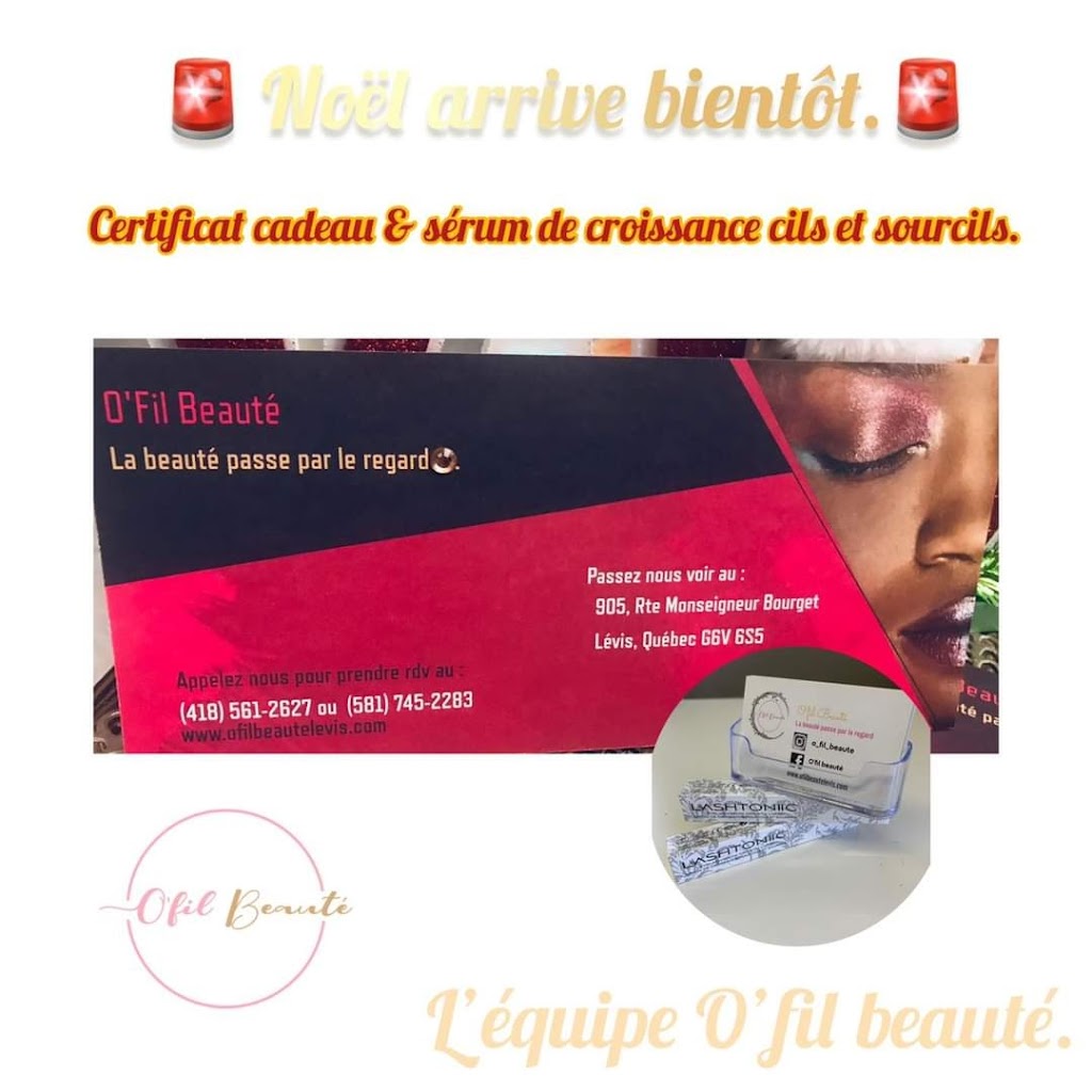 OFil Beauté Inc. | 905 Rue Monseigneur-Bourget, Lévis, QC G6V 0A5, Canada | Phone: (418) 561-2627