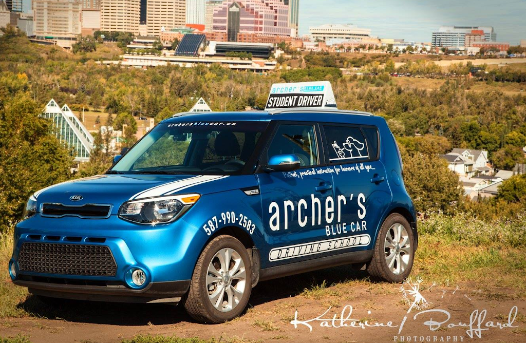 Archers Blue Car Driving School | 14014 159A Ave NW, Edmonton, AB T6V 1V6, Canada | Phone: (587) 990-2583