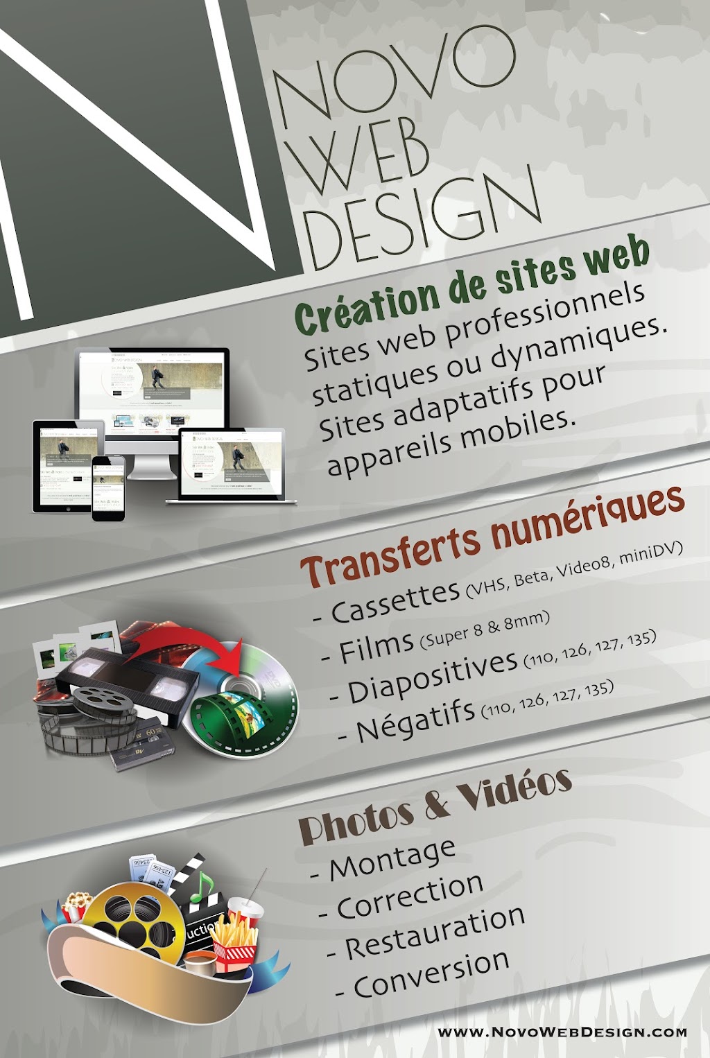 Novo Web Design | 116 QC-117, Sainte-Anne-des-Lacs, QC J0R 1B0, Canada | Phone: (450) 512-6147