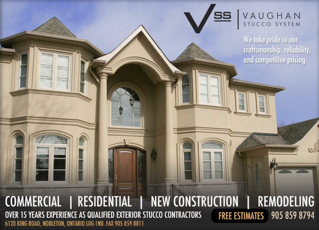 Vaughan Stucco System | 6120 King Rd, Nobleton, ON L0G 1N0, Canada | Phone: (416) 452-5423