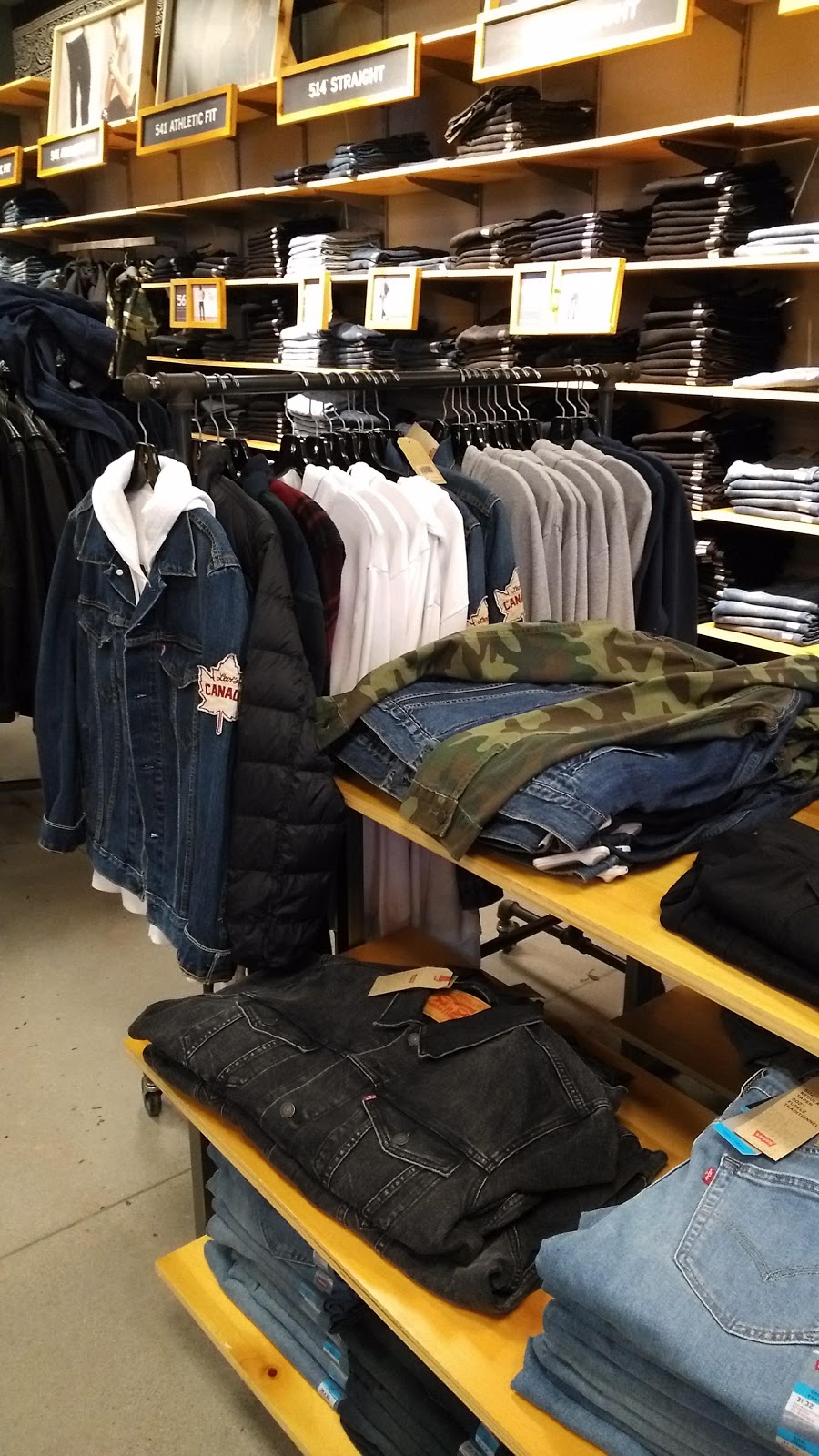 Levis Outlet Store | 8555 Campeau Dr Unit #280, Kanata, ON K2T 1B7, Canada | Phone: (613) 831-2357