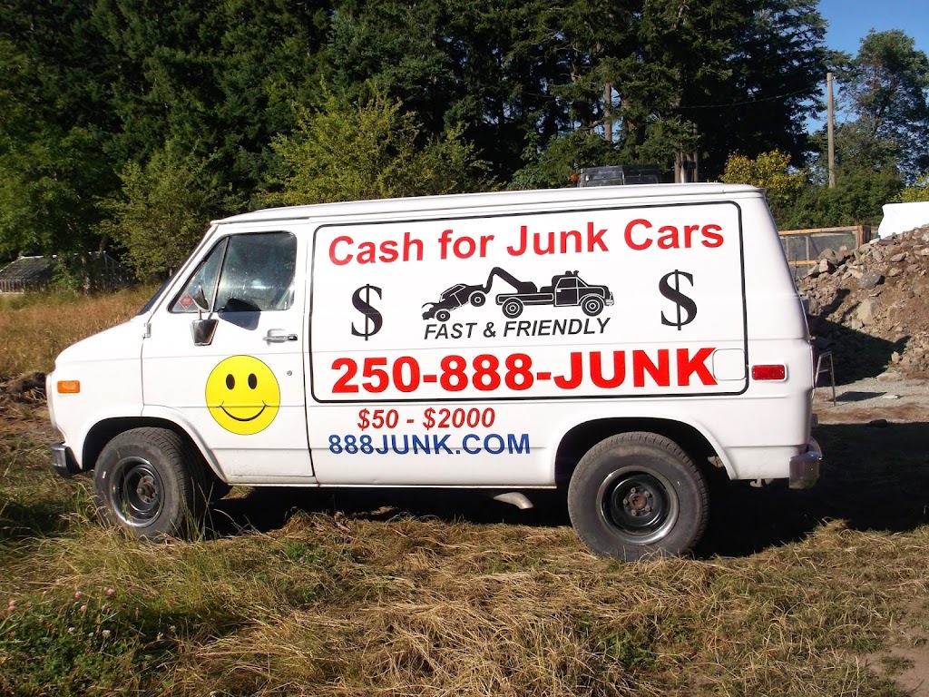 888 JUNK CAR REMOVAL | 3175 Harriet Rd, Victoria, BC V9A 1A1, Canada | Phone: (250) 888-5865