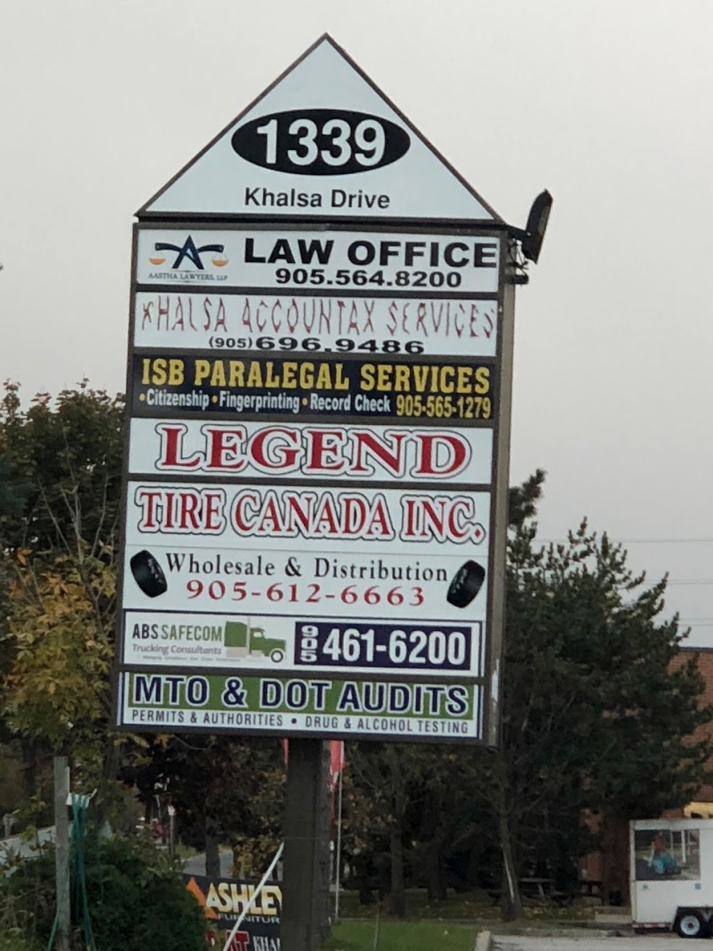 ISB Paralegal & Related Services Inc. | 204-1339 Khalsa Dr, Mississauga, ON L5S 1W6, Canada | Phone: (905) 565-1279