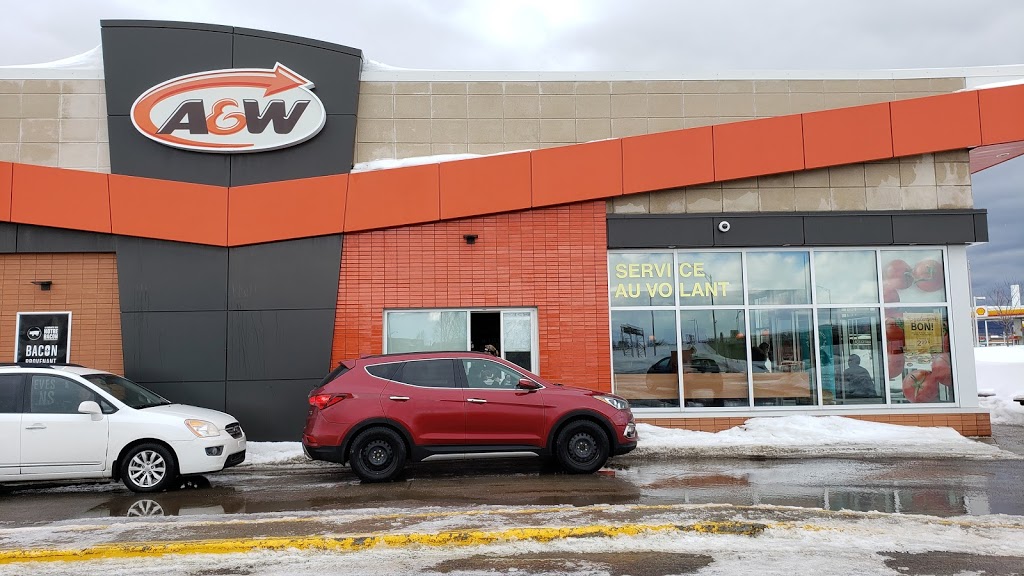 A&W Canada | 3321 Rue du Carrefour, Québec, QC G1C 7E1, Canada | Phone: (418) 661-1331