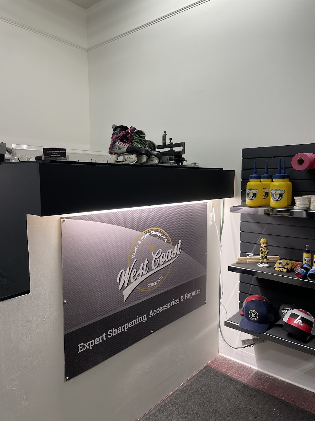 West Coast Skate & Blade Sharpening | 5700 Langley Bypass, Langley, BC V3A 8L7, Canada | Phone: (778) 808-8140