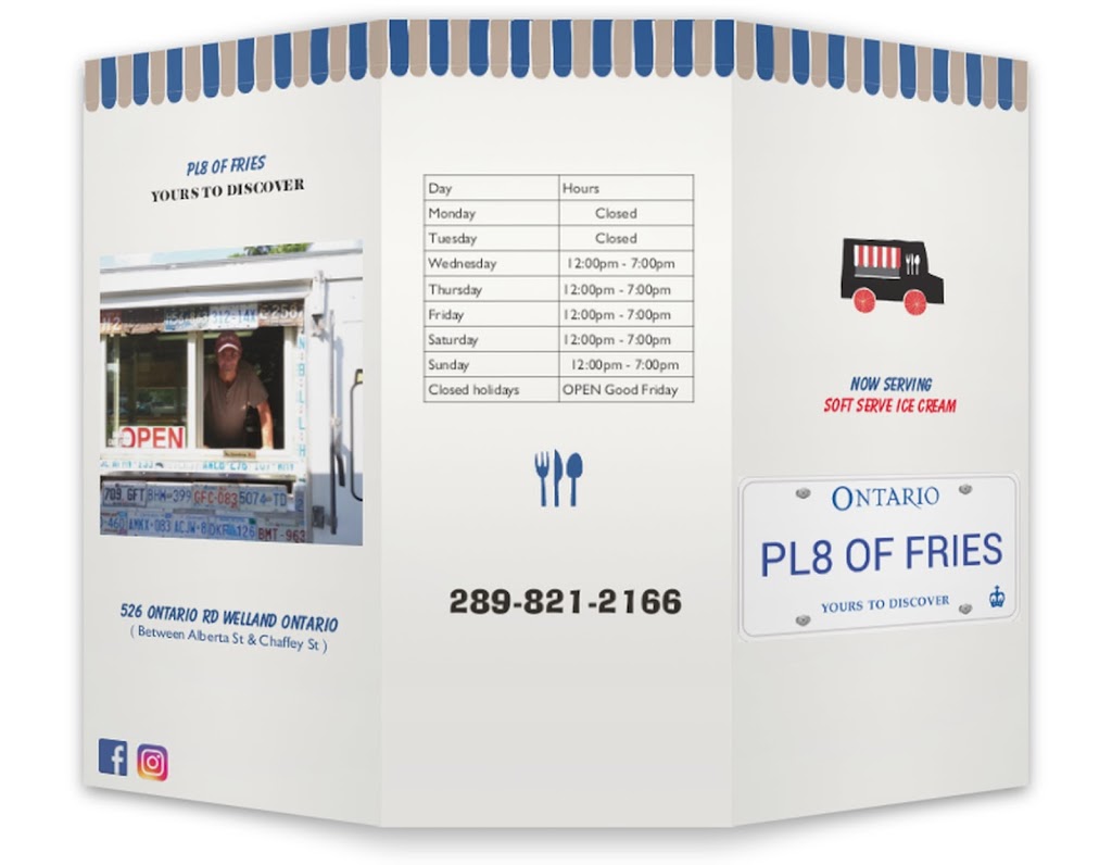 PL8 OF FRIES | 526 Ontario Rd, Welland, ON L3B, Canada | Phone: (289) 821-2166