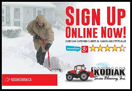 Kodiak Snow Blowing & Lawncare, Inc | 1017B Carp Rd, Stittsville, ON K2S 1B9, Canada | Phone: (613) 591-6078