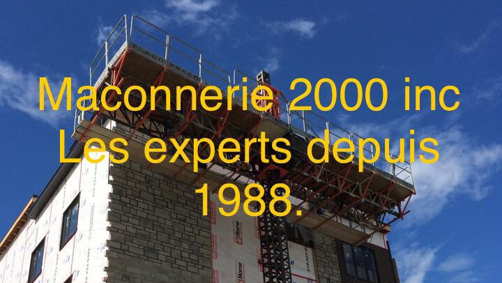 Maçonnerie 2000 Inc | 2956 Mnt des Whissel, Mont-Laurier, QC J9L 3G5, Canada | Phone: (819) 440-2000